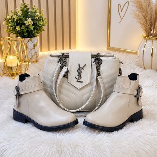 Duo Bottines & Sac Femme-Pack Prestige