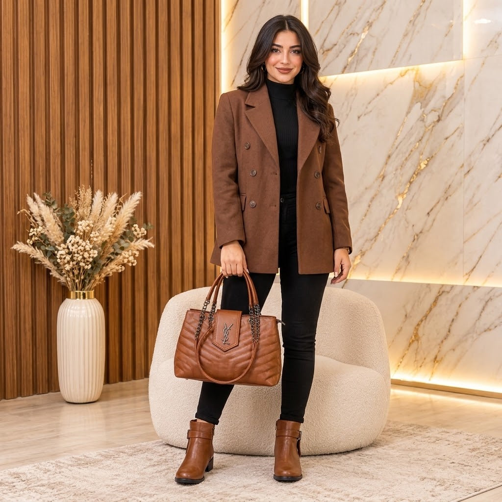 Duo Bottines & Sac Femme-Pack Prestige