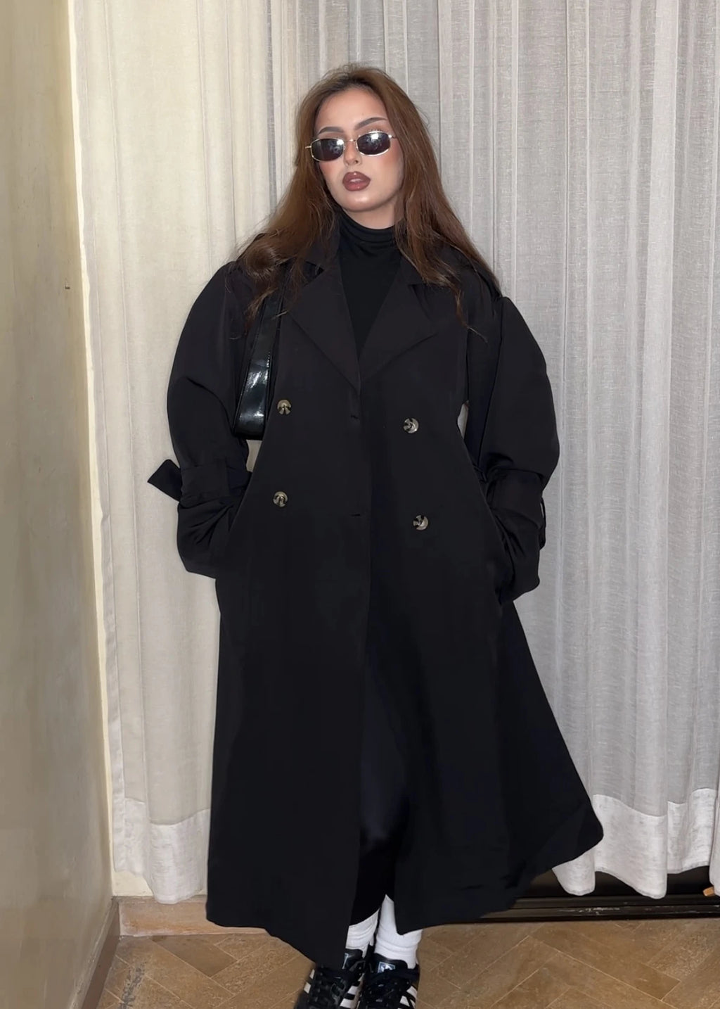 Trench Royal Premium – Trench Long Femme Chic & Élégant | 4 Coloris