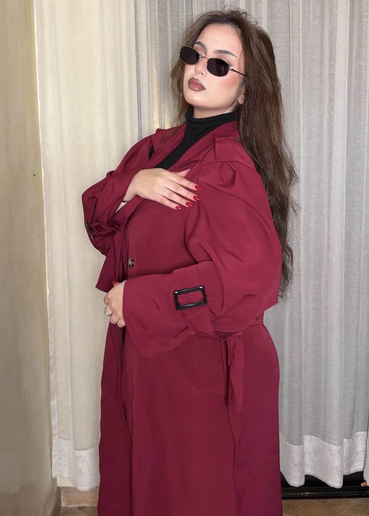 Trench Royal Premium – Trench Long Femme Chic & Élégant | 4 Coloris
