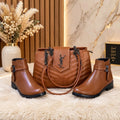 Duo Bottines & Sac Femme-Pack Prestige